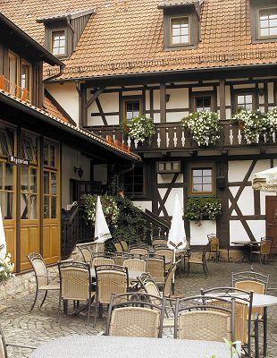 Hotel Goldener Hirsch Suhl Exterior photo